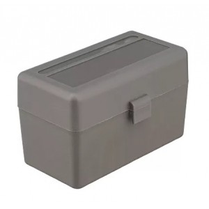 Кейс ShotTime BX-909 для 50 патронов 308 Win., полипропилен, серый, арт. ST-BX-909-GR [SHOTTIME]